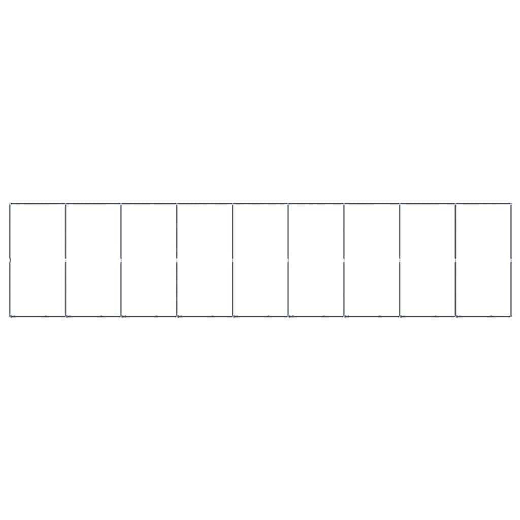 Outdoor Dog Kennel Steel 178.6 ft Large Heavy Duty Pet Playpen Exercise Pen with Lockable Gate for Dogs Puppies Secure Training Enclosure
