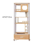 Luxury Pet House Chic Cat Villa Full-Spectrum Indoor Cat House Large Cat Cage for Home Use