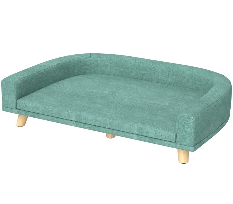 Pet Sofa Couch Bed with Washable Cushion for Large Dogs and Cats