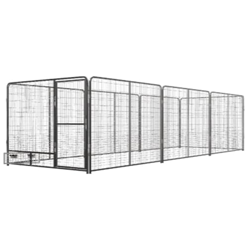8' X 24' Basic Dog Kennel Pro (Galvanized)