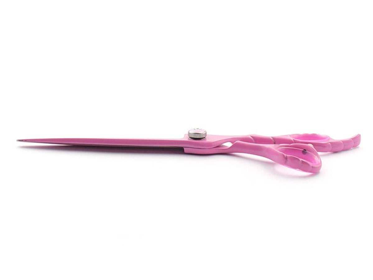Pet Groomer with Color Large Cut Comprehensive Straight Cut Dog Shearing Hair Shaving Tools, 7" (Size : 7.0 inches yellow) (7.0 inches pink)