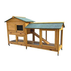 Rabbit Cage Spacious Outdoor Pet Rabbit Cage - Create a Dream Home Villa with an Inviting Nest for Your Furry Friends for Home Use