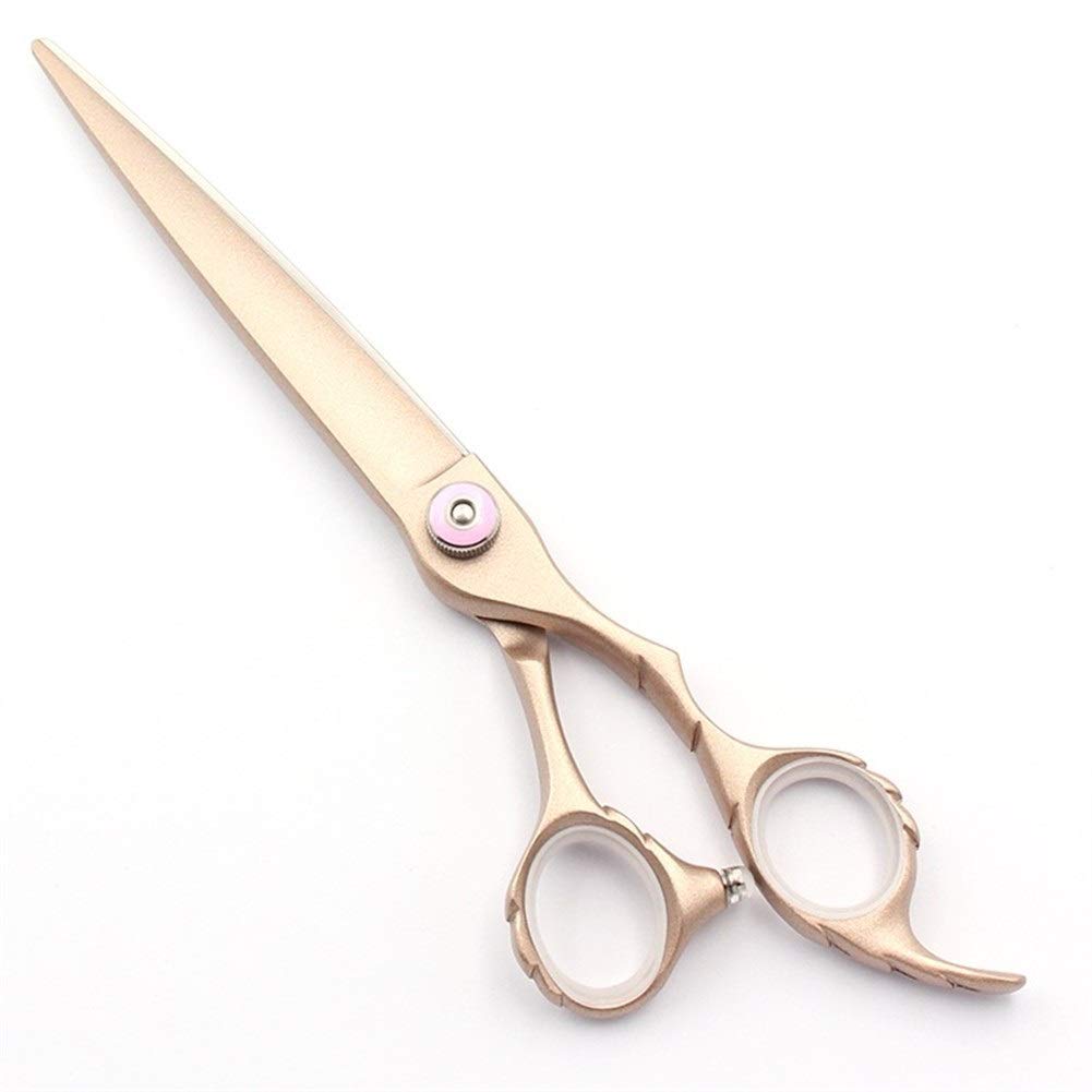 Pet Groomer with Color Large Cut Comprehensive Straight Cut Dog Shearing Hair Shaving Tools, 7" (Size : 7.0 inches yellow) (7.0 inches yellow)
