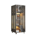 Luxury Pet House Stylish Cat Villa Premium Panorama Cat Cabinet Large for Home Use
