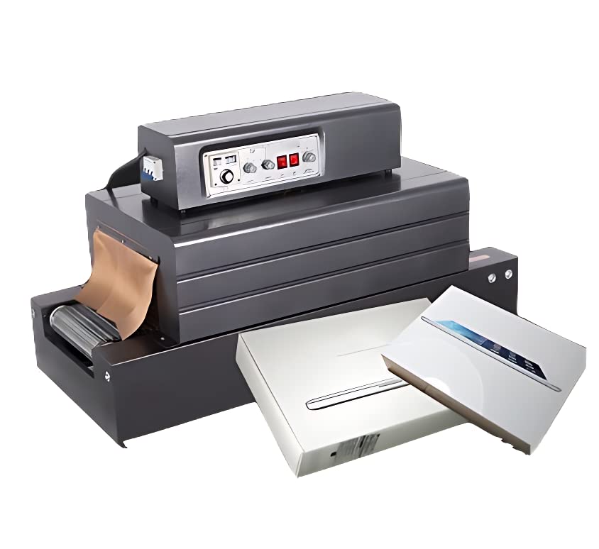 Manufacturer Automatic PE PET Plastic Film Heat Shrink Stretch Wrapping Packing Machine