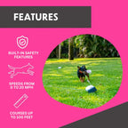 Swift Paws - Chase! - App-Control Dog Toy - Capture the Flag Lure Course - Interactive Dog Enrichment Toy