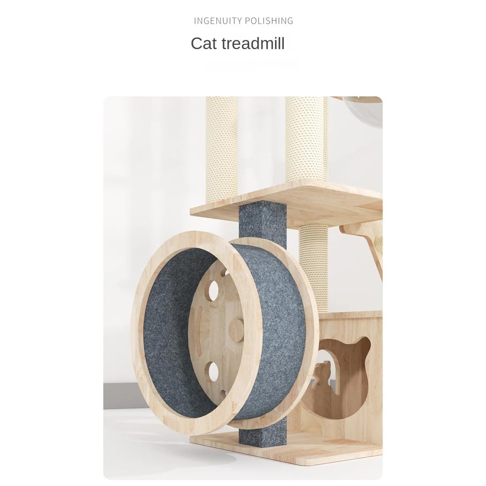 Large Cat Tree Tower Craft Paper (Sisal)