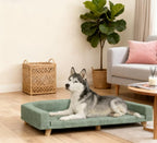 Pet Sofa Couch Bed with Washable Cushion for Large Dogs and Cats