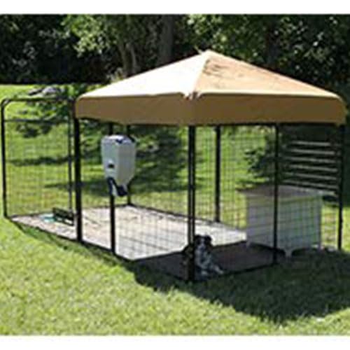 8' X 12' Ultimate Dog Kennel Standard (Powder-Coated)
