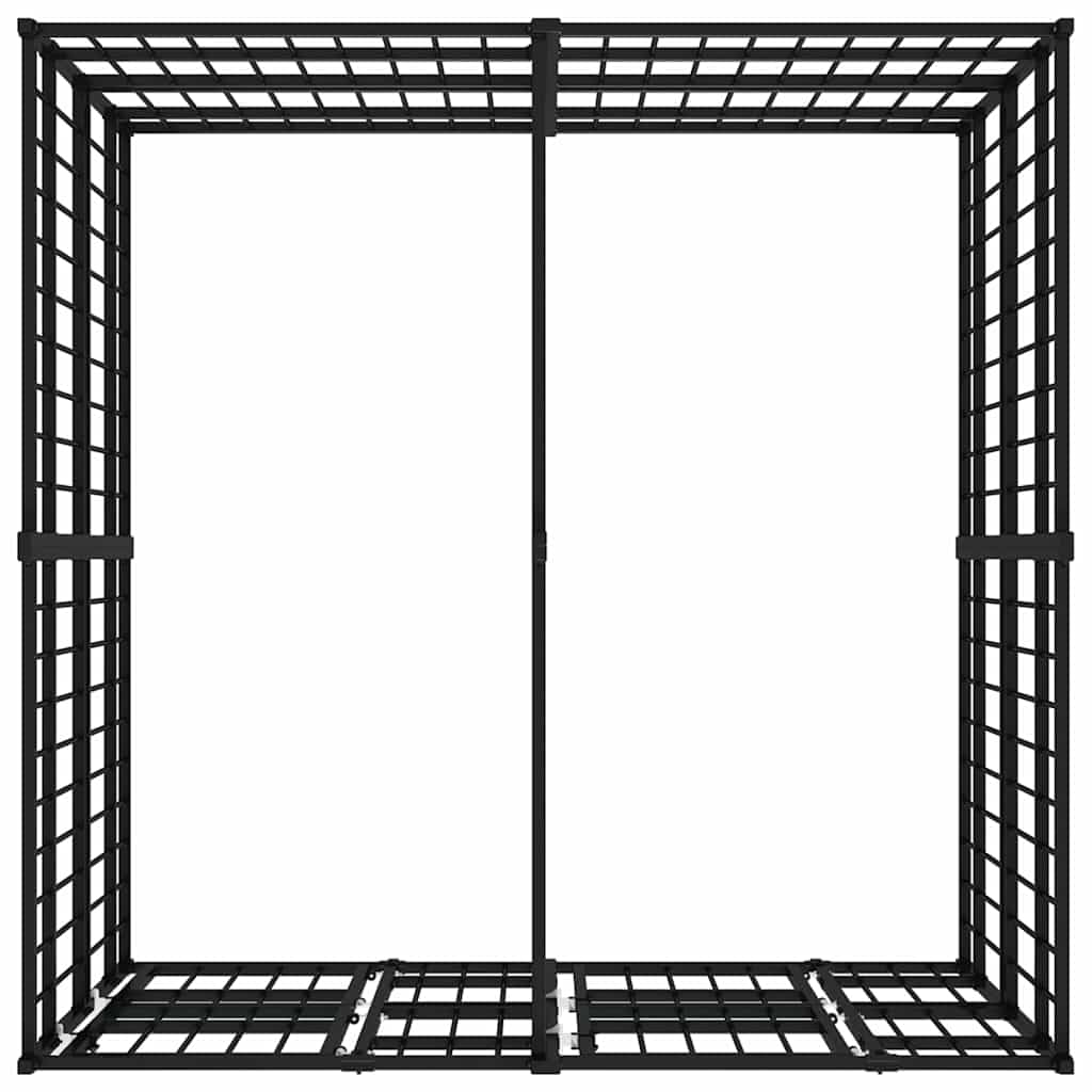 Dog Kennel, Heavy Duty Exercise Playpen, Lockable Gate, Black
