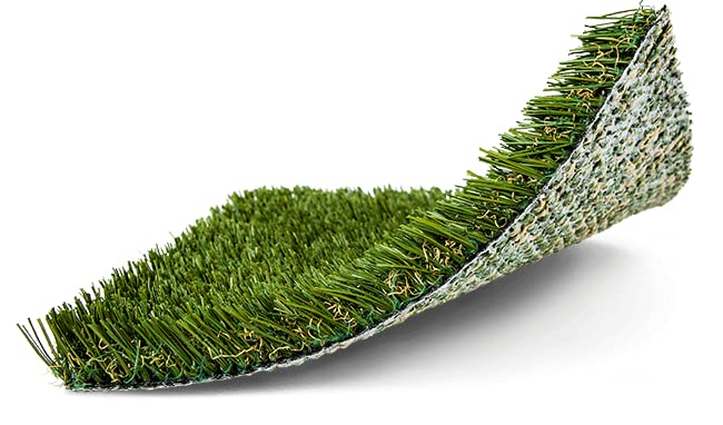 15 x 55 Feet Artificial Grass Mat for Dogs [Deluxe Realistic Synthetic Pet Turf Rug, Fake Grass Carpet for Puppy Potty Training Patch, Indoor or Outdoor Pee Pads]