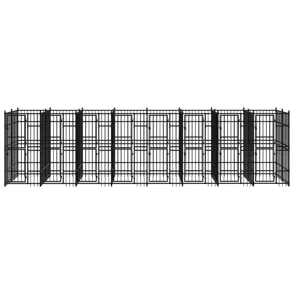 Dog Kennel Outdoor Outside Kennels Pet Kennel Playpen for Training Outdoor Dog Kennel Steel 158.8 ft2 for Yard Outdoor Pet Enclosure Kennel Fence Dog Cage