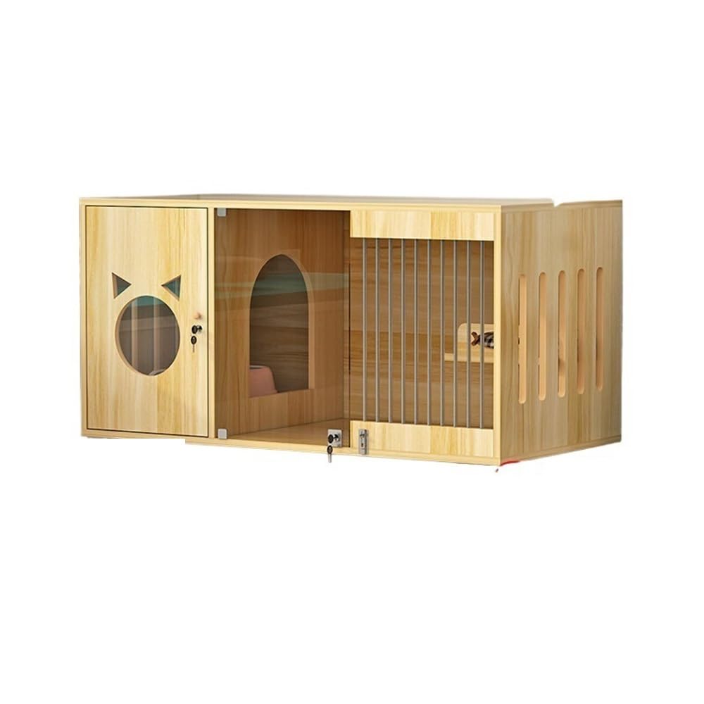Luxury Pet House Stylish Cat Villa Premium Panorama Cat Cabinet for Home Use