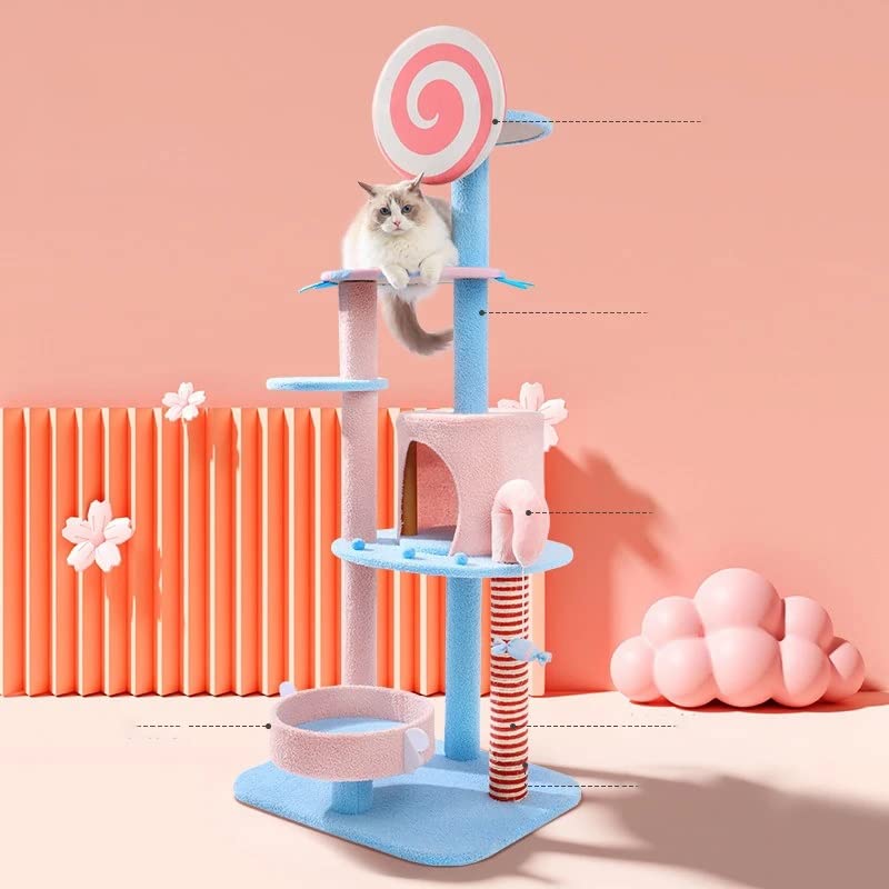 Cat Climbing Frame Litter Tree Jumping Platform Seasons General High-Rise Shelf Toy Supplie