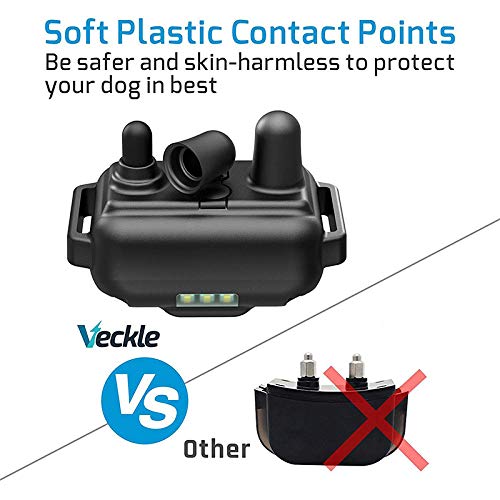 Dog Training Collars Large Shock Collar for Dogs with Remote for Large Dogs Waterproof USB Rechargeable Dog Remote Trainer with Vibration and Beep Mode 800 Yards Range Anti Bark