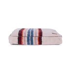 Pendleton Berber Dog Bed, Plush Pet Napper with Faux Suede Reverse and Removable Washable Cover, Rectangle Pet Bed, Large, Harding Tonal Natural