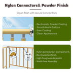 Extra Wide Securi Bars for Kids & Pet Safety, Fall Protection Balcony Guard, Adjustable Security Railings for Home, Durable & Easy Install Safety Gates