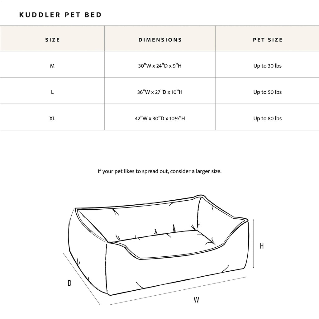 Pendleton Berber Bolster Dog Bed, Plush Kuddler with Removable Washable Cover, Pet Bed for Dogs and Cats, X-Large, Harding Tonal Natural