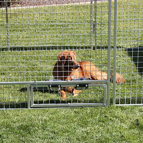 8' X 16' Complete PRO Kennel (Galvanized)