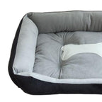 Large Dog Bed Soft Non-Slip Couch with Blanket