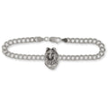 Collie Jewelry Sterling Silver Collie Bracelet Handmade Dog Jewelry COL6-B