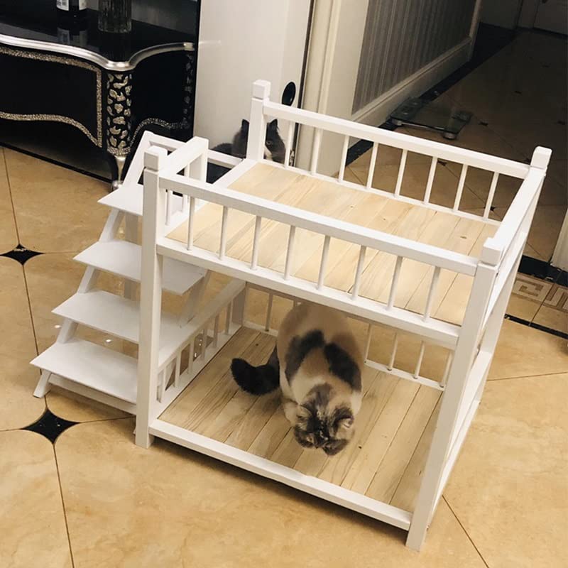 Detachable and Washable Four Seasons Pet Wooden Bed Small Medium and Large Dog Kennel Cat
