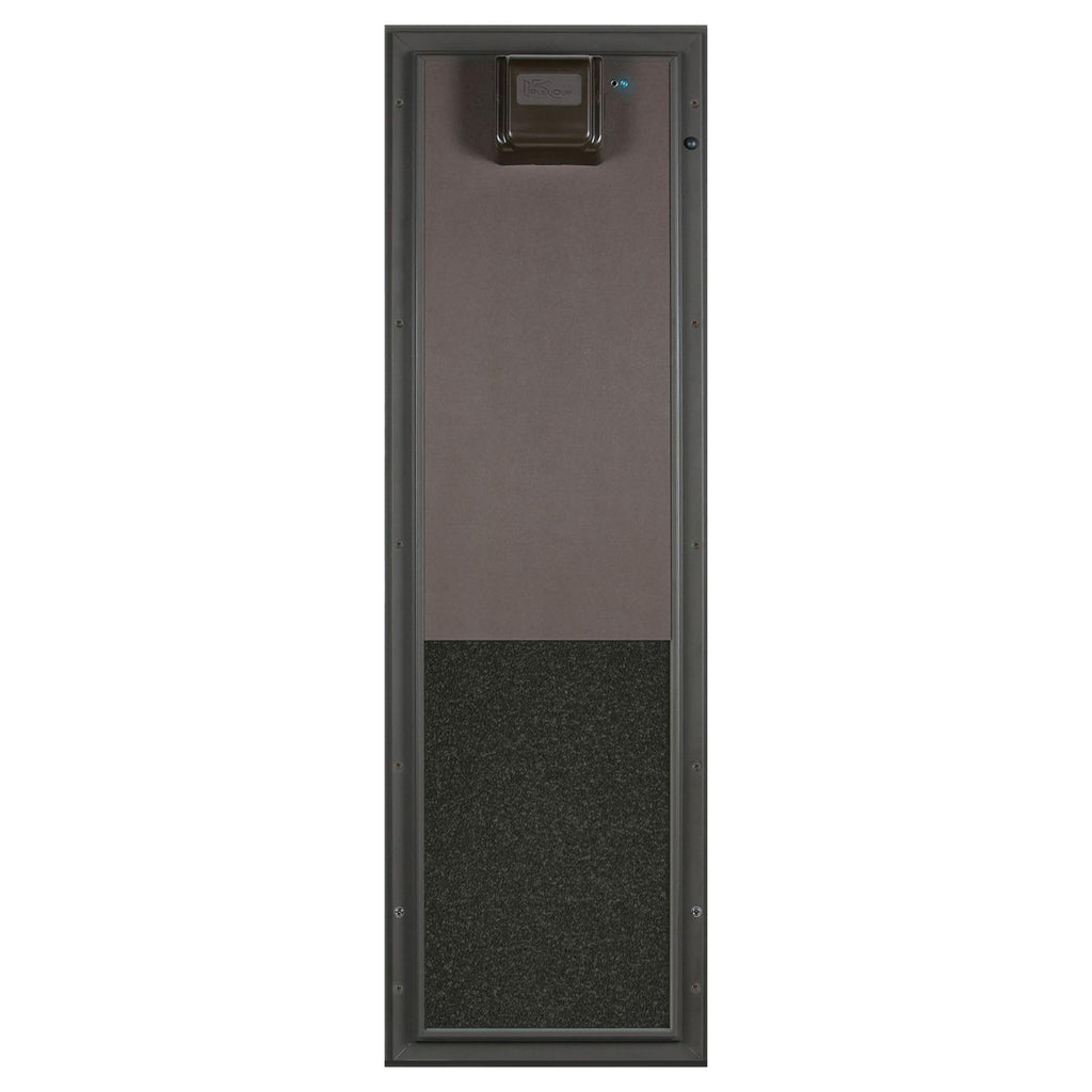 PlexiDor Performance Pet Doors Electronic Dog Door Large White Wall Mount