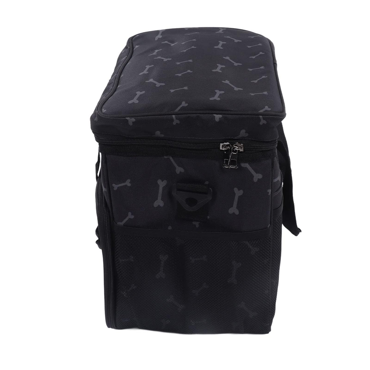 Pet Travel Bag for Dogs, Lightweight Oxford Cloth with Multifunction Pockets, 38.5x21x33cm, for Travel Hiking and Outdoor Activities