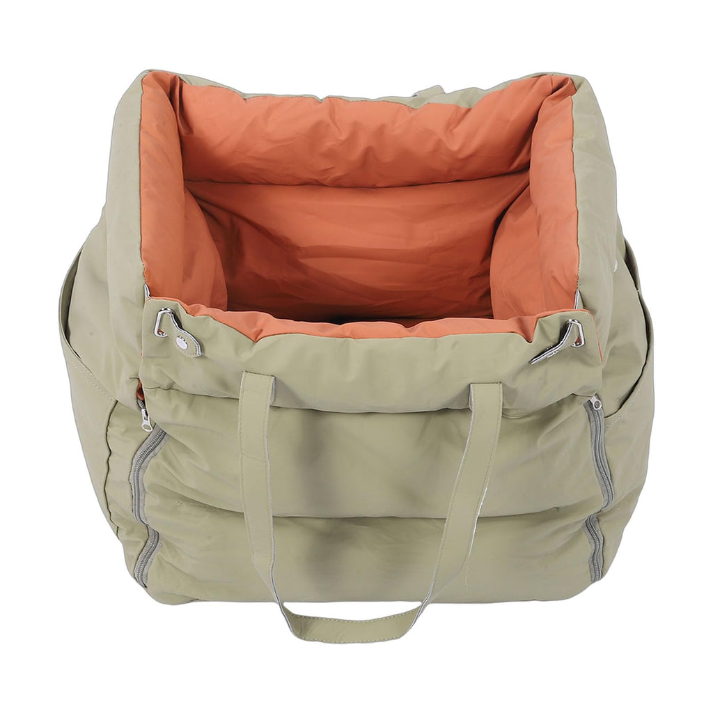 Generic Car Pet Bed, Detachable Washable Portable Travel Pet Car Seat, Dog Seat with Harness, Ideal for Outdoor Cats & Dogs