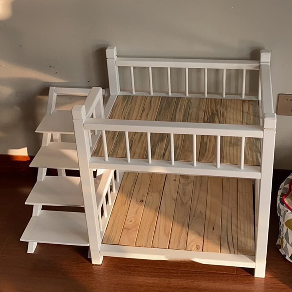 Detachable and Washable Four Seasons Pet Wooden Bed Small Medium and Large Dog Kennel Cat