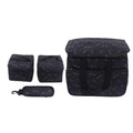 Dog Travel Bag, Multifunction Pockets, Lightweight & Durable Oxford Cloth, for Travel, Hiking, Outdoor Activities, Approx. 38.5x21x33cm