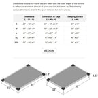 K9 Ballistics Chew Proof Armored Padded Dog Crate Bed, M, Sage Green