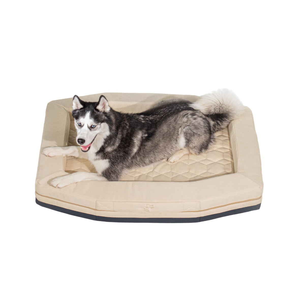 Homestead Dog Bed, Orthopedic Memory Foam, Oak, Washable Cover