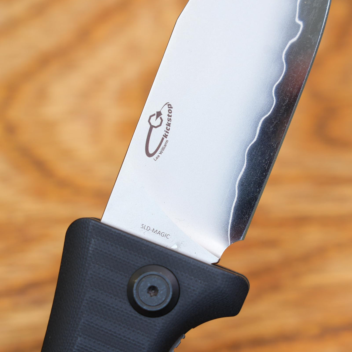 Lucky Dog Kick Stop Pocket Folding Knife (2524-BK)