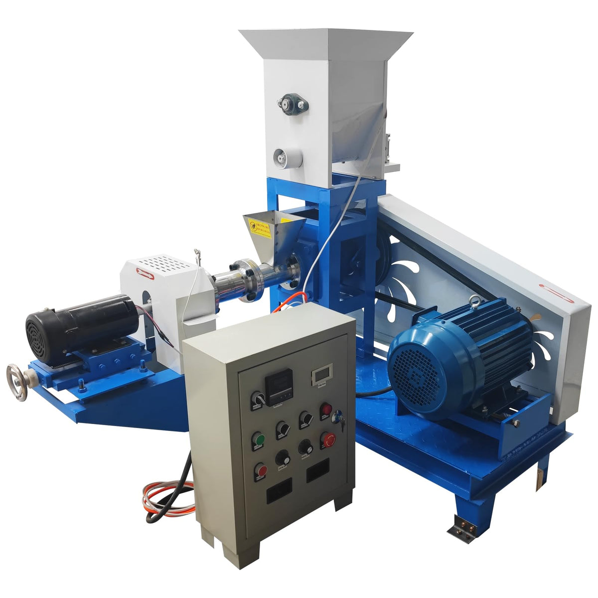Electric Pet Feed Pellet Extruder with 5 Dies 88Lbs/h 5.5kW 220V