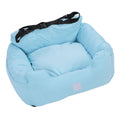 Car Seats Carrier Bed Small Dog Car Seat Pet Travel Carrier Bed PU Leather Dog Car Seat for Small Dogs Premium Dog Car Seat Portable Car Travel