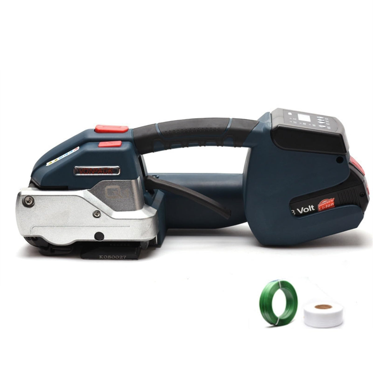 Q1Q2 One-Button Electric Automatic PP Packaging Machinery and Equipment Pet Plastic Steel Baler Strapping Machine(Q2)