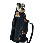 The Maxine One Medium Dog Carrier | Dog Backpack Carrier for Medium Sized Breeds | Adjustable Front Facing Pet Carrier for Travel | Dog Hiking Backpack - Bark After Dark Black