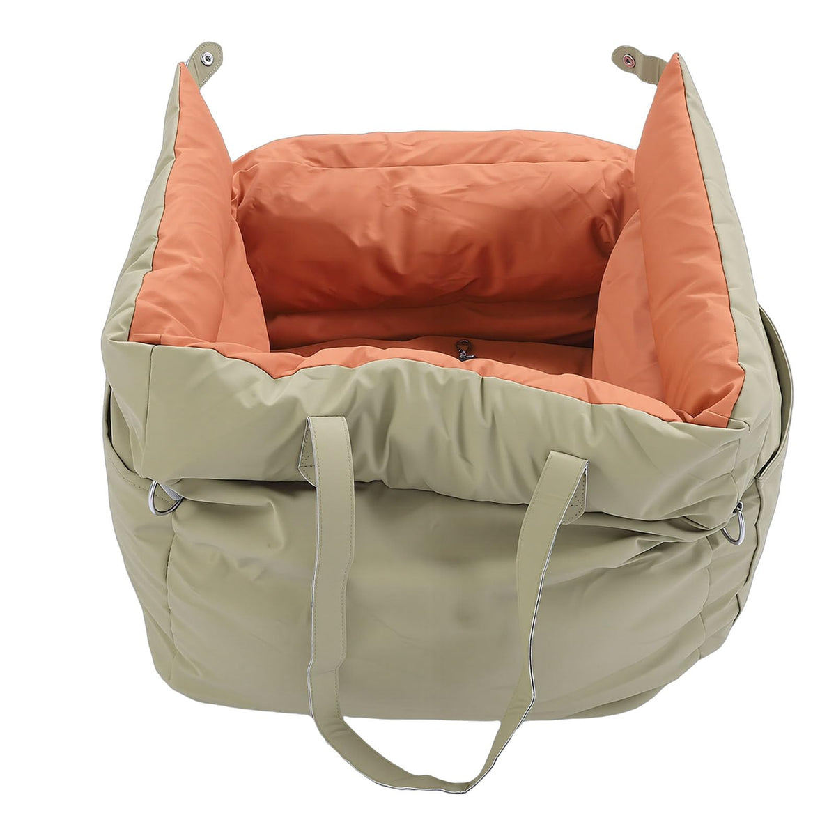 Generic Car Pet Bed, Detachable Washable Portable Travel Pet Car Seat, Dog Seat with Harness, Ideal for Outdoor Cats & Dogs