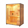 Luxury Pet House Large Wooden Cat Enclosure with LED Light & Wheels for Home Use(Medium)
