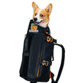 The Maxine One Medium Dog Carrier | Dog Backpack Carrier for Medium Sized Breeds | Adjustable Front Facing Pet Carrier for Travel | Dog Hiking Backpack - Bark After Dark Black
