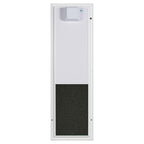 PlexiDor Performance Pet Doors Electronic Dog Door Large Door Mount - White