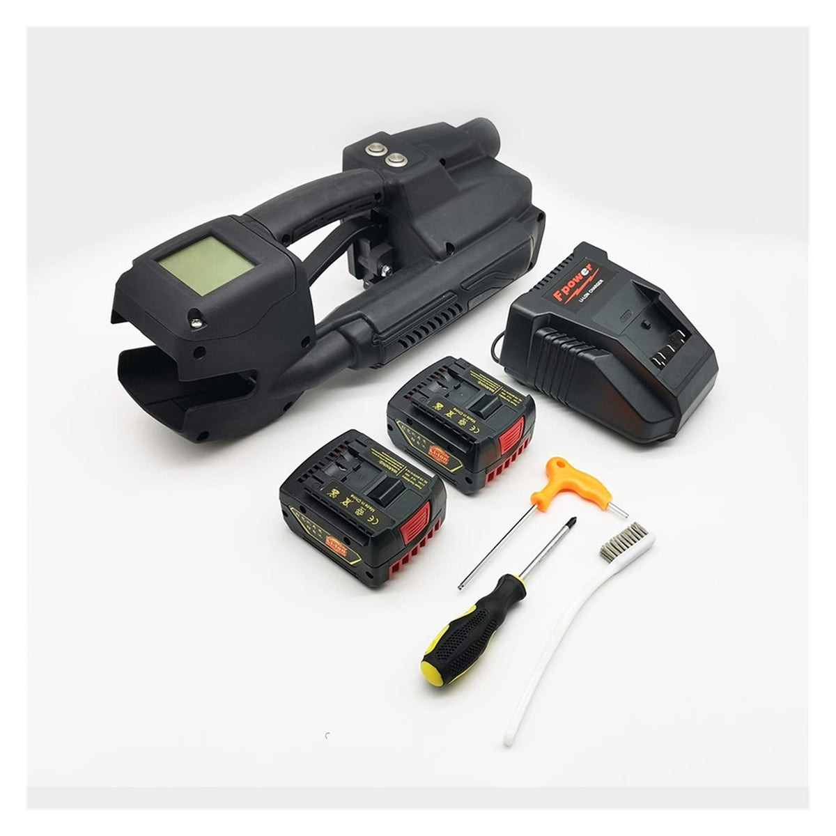 Powered PET PP Strapping Baler Pallet Wrapping Machine 13mm-16mm Electrical Strapping Tool
