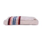 Pendleton Berber Dog Bed, Plush Pet Napper with Faux Suede Reverse and Removable Washable Cover, Rectangle Pet Bed, Large, Harding Tonal Natural