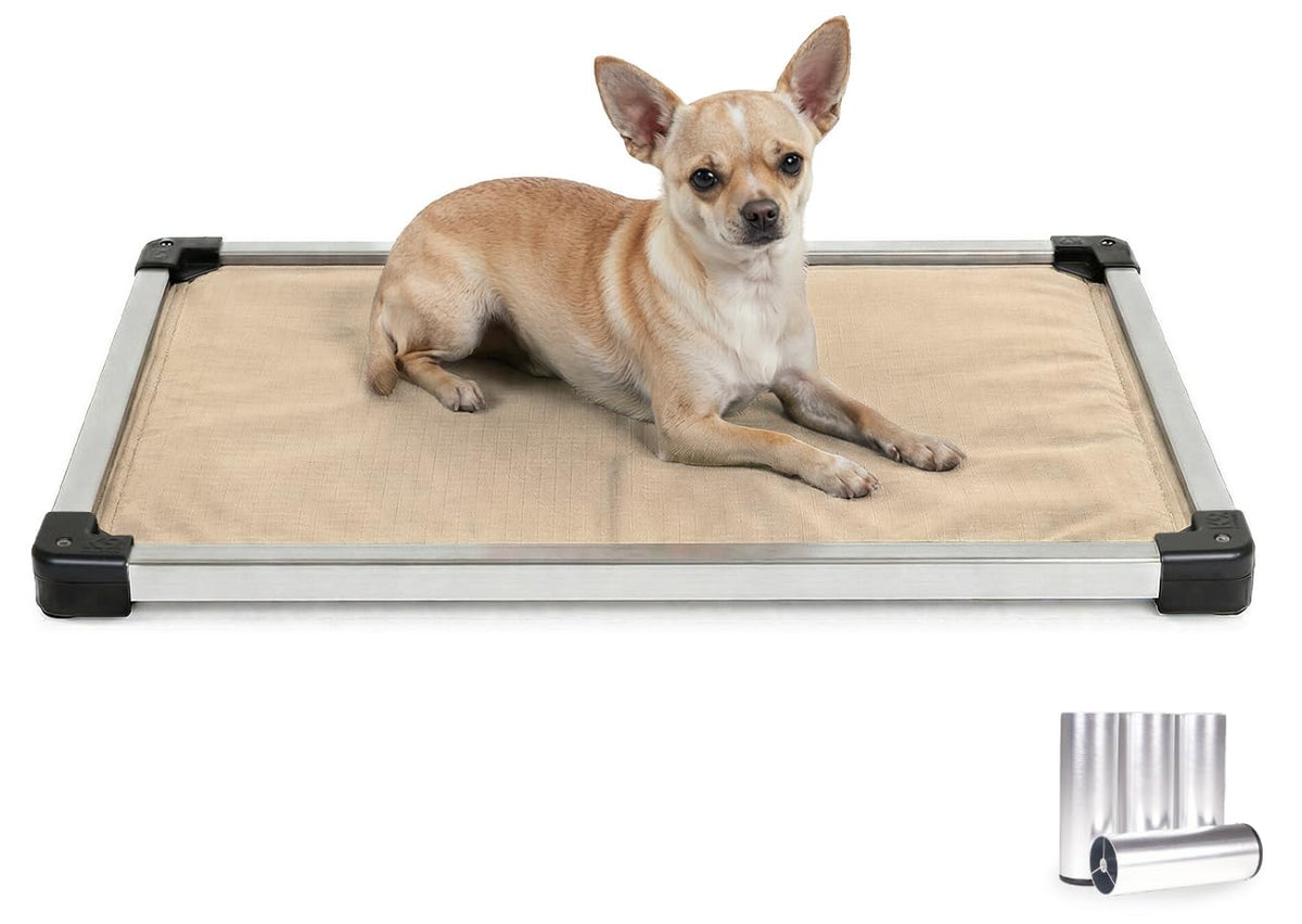 K9 Ballistics Chew Proof Armored Padded Dog Crate Bed, M, Sage Green
