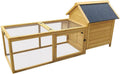Pet Villa Cage with Pull-Out Tray for Indoor Rabbit Housing,