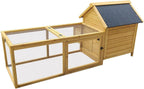 Pet Villa Cage with Pull-Out Tray for Indoor Rabbit Housing,