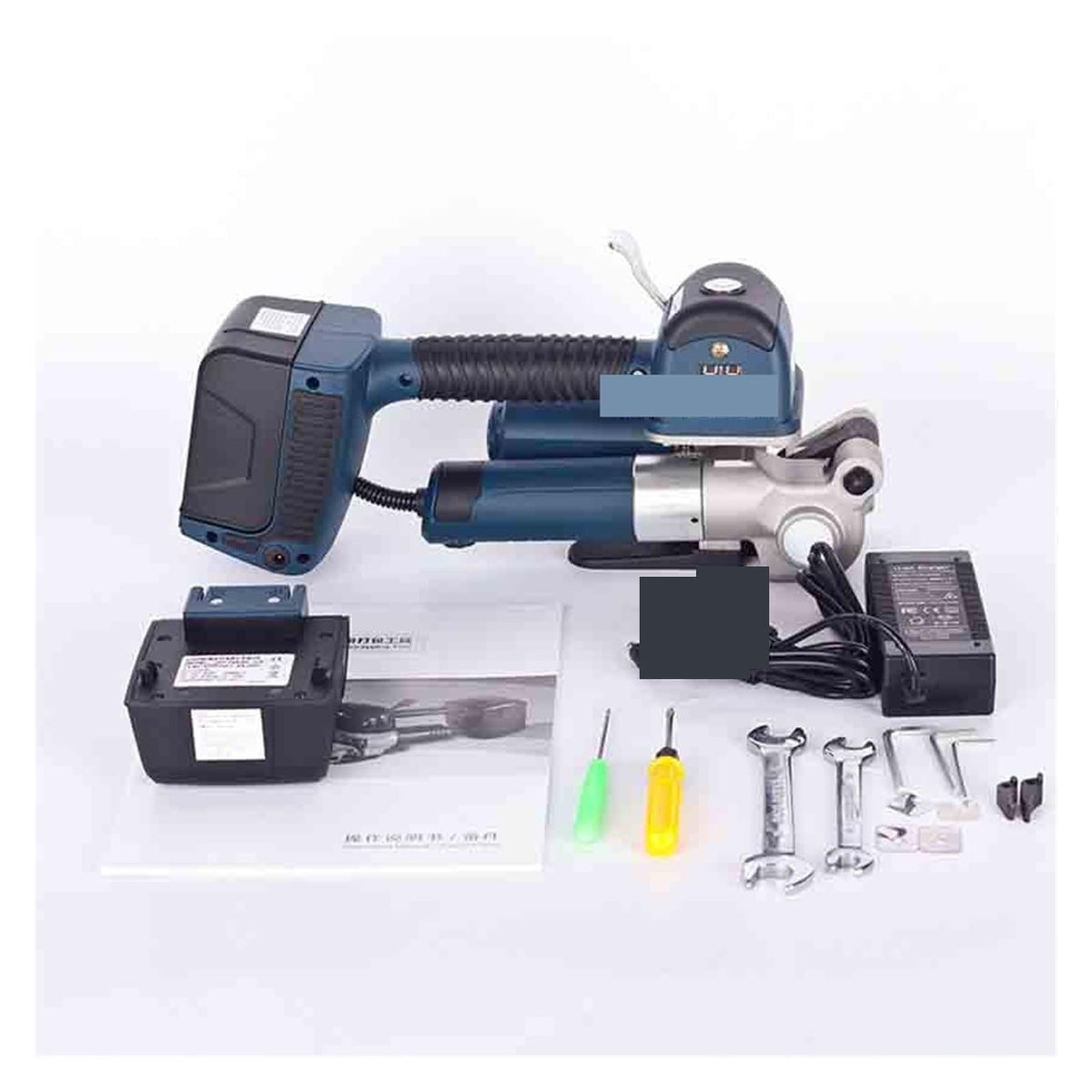 DD19A Portable Electric Baler PET Plastic Steel Electric Baler PP Strip Welding Hot Melt Strapping Automatic 12V Voltage 4000 MA