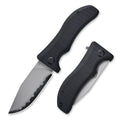 Lucky Dog Kick Stop Pocket Folding Knife (2524-BK)