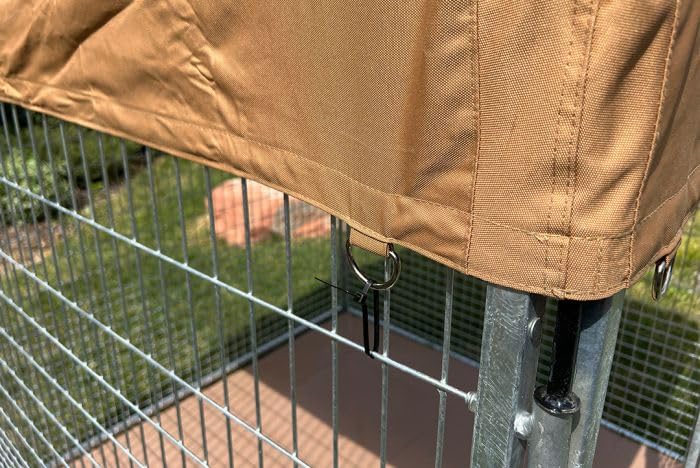 8' X 16' Complete PRO Kennel (Galvanized)